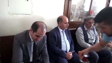 Vali Aktaş Silopi'de taziye ziyaretlerine katıldı