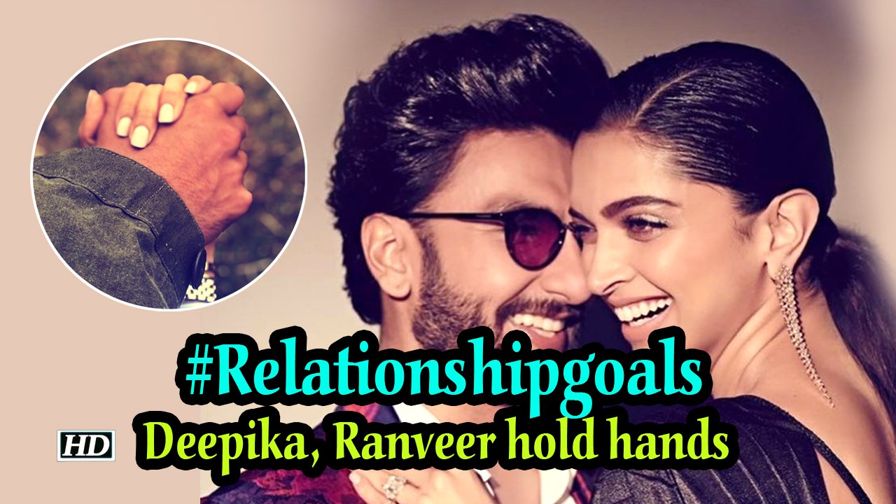 #Relationshipgoals: Deepika, Ranveer hold hands in new image