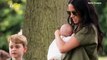 Meghan Markle Cradles 2-Month-Old Archie as He Makes First Public Appearance at Charity Polo Match
