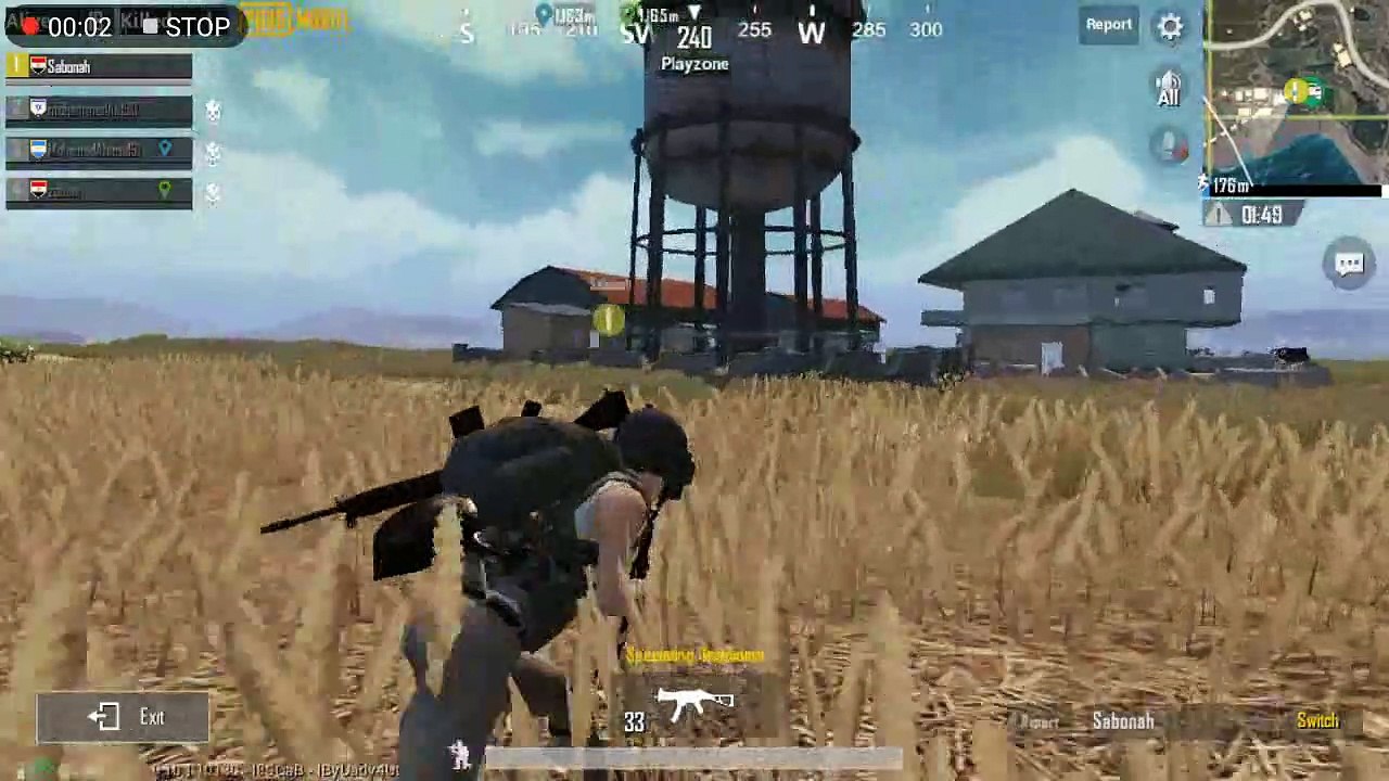 Knocking Out Enemies From Distance In Pubg Game