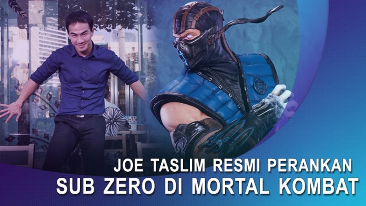 Resmi, Joe Taslim Perankan Sub Zero Di Film Mortal Kombat