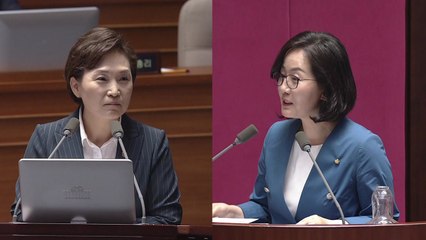 "지역구 챙겨라"·"충고 감사"...김현미·김현아 '불꽃 신경전' / YTN