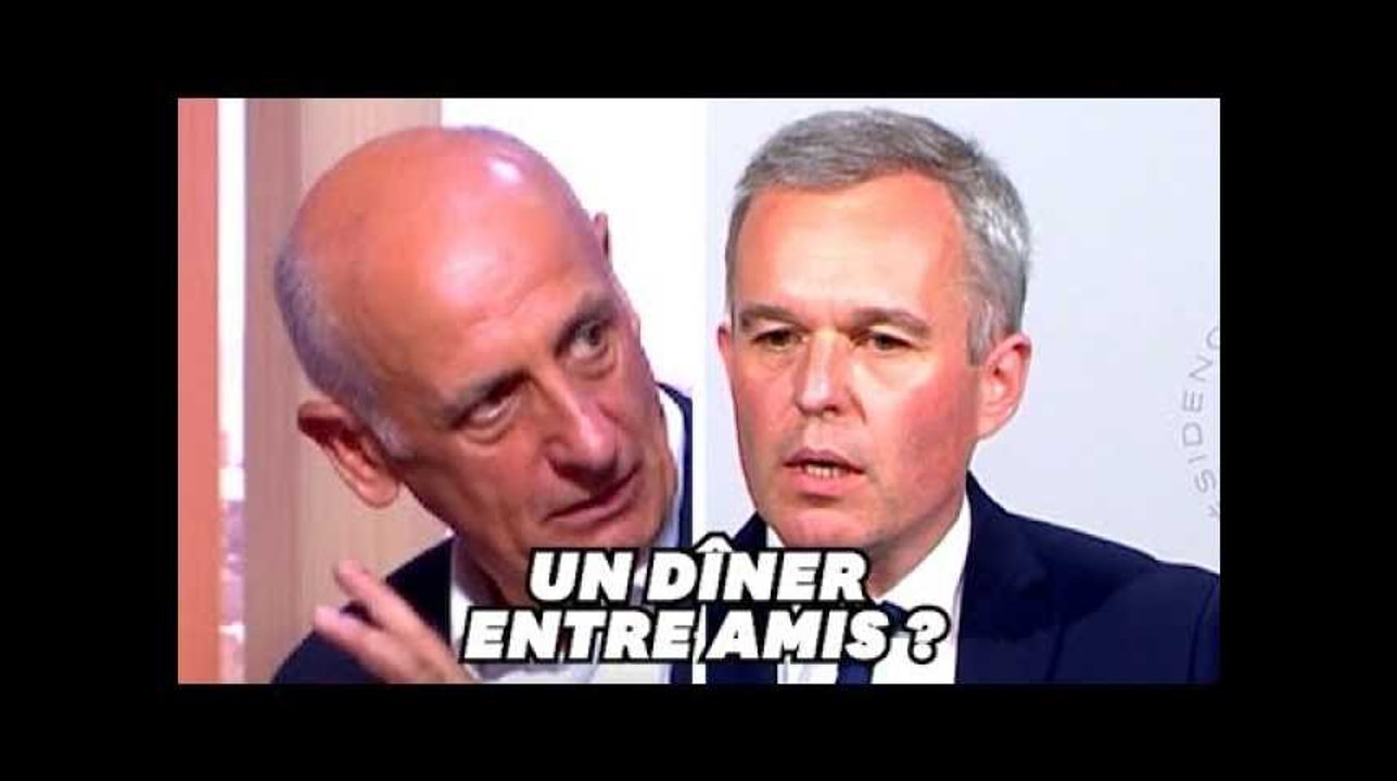 "Pas de diners entres amis"? Aphatie, invité de Rugy,  ne semble pas de cet avis