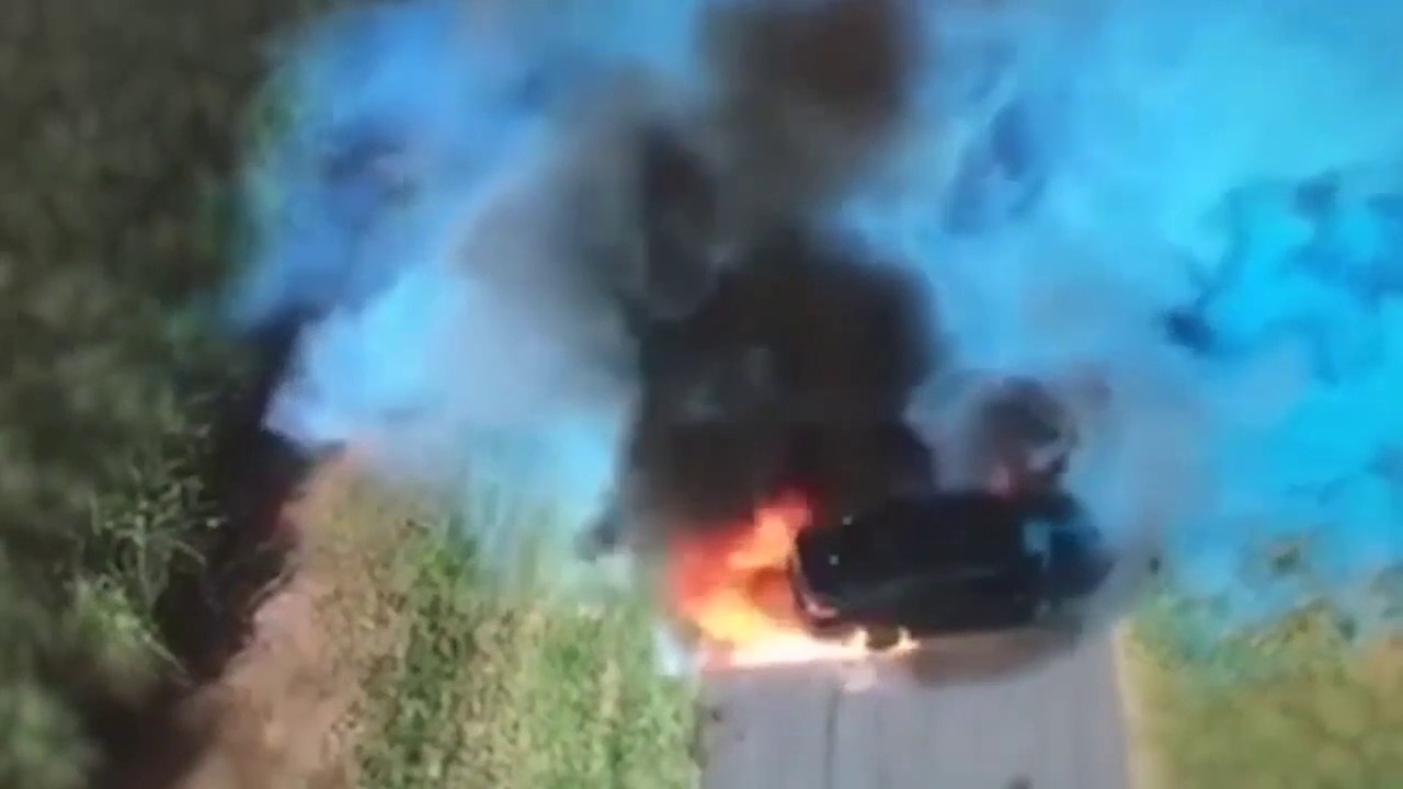 Ils veulent annoncer si leur enfant est un garçon ou une fille mais ça tourne très mal pour leur voiture