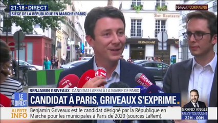 Benjamin Griveaux: "Cédric Villani aura toute sa place à nos côtés dans l'équipe que je souhaite constituer"
