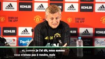 Man United - Solskjaer : ''Nous n'avons pas à vendre''