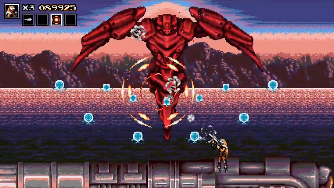 Blazing Chrome - Gameplay