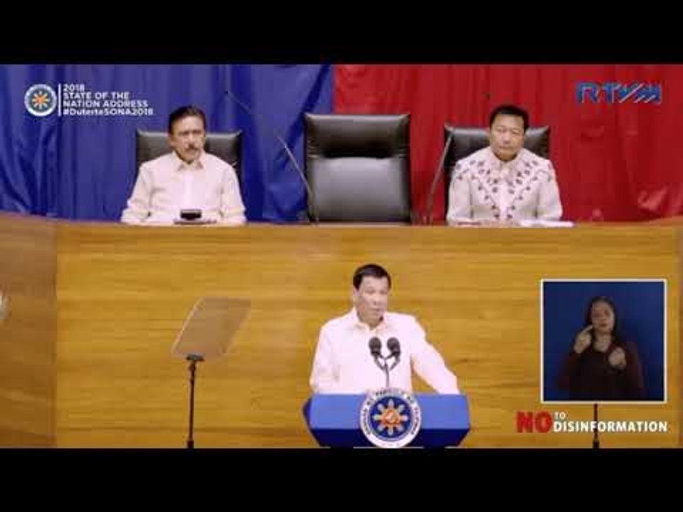 SONA 2018: Give me 48 hours, I’ll sign BOL – Duterte