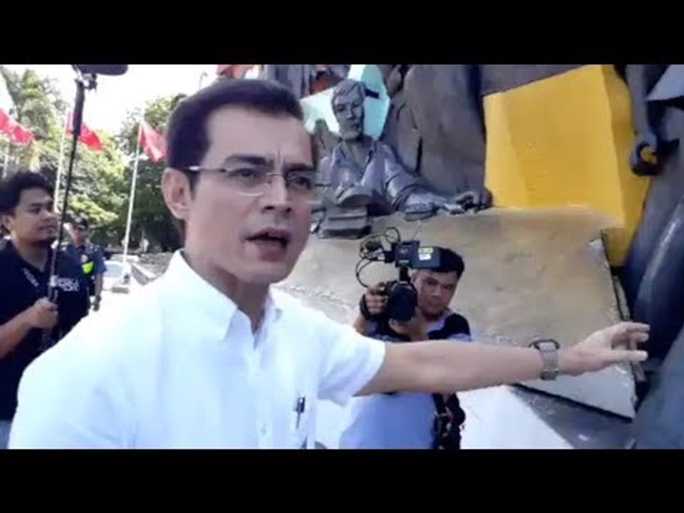'Shit happens': Moreno steps on poop during Bonifacio Shrine inspection