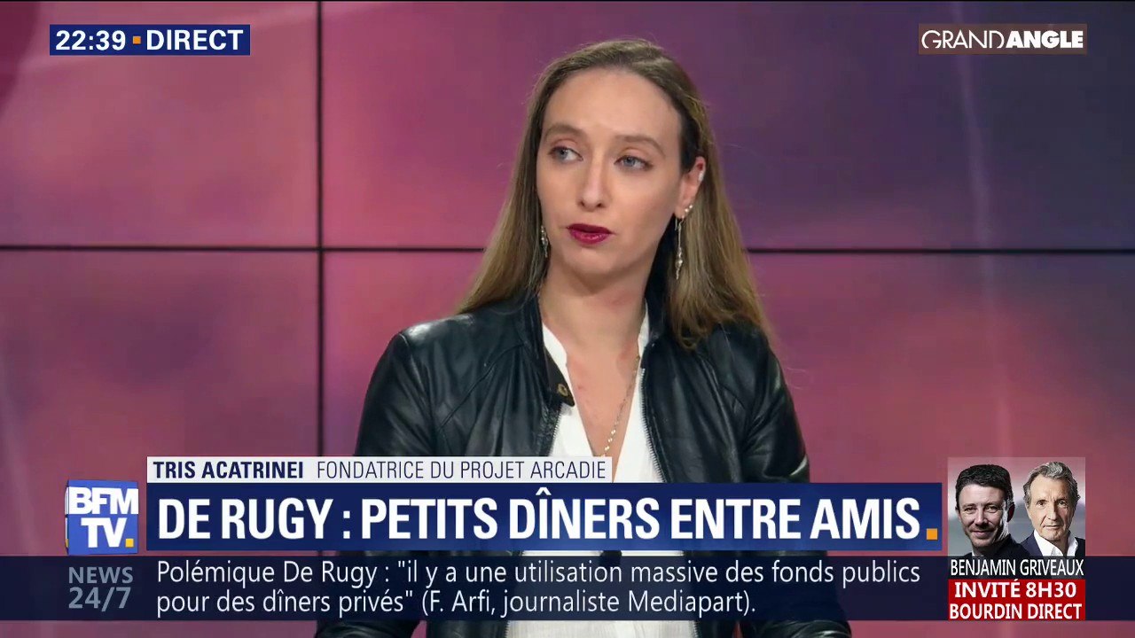 Dîners de François de Rugy: la fondatrice du projet Arcadie assure qu'il "n'y a pas de détail des dépenses de la présidence" de l'Assemblée