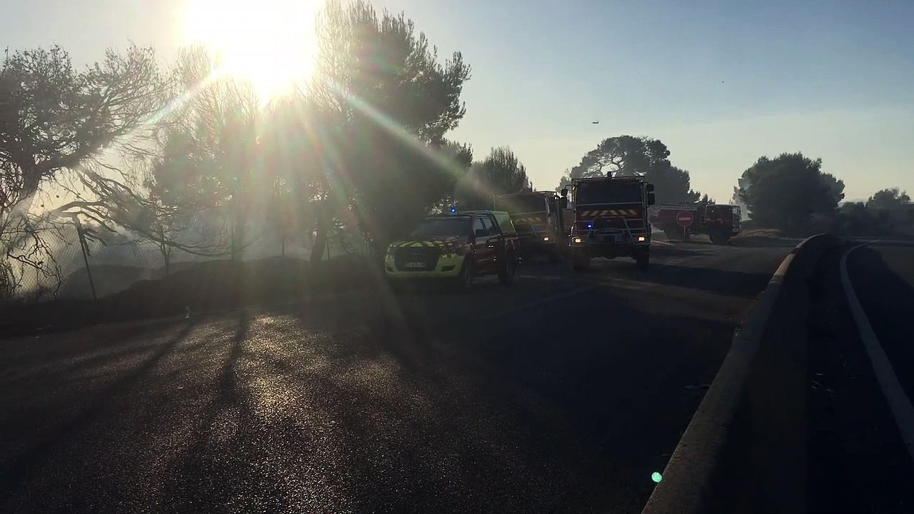 Incendies entre Vitrolles et Rognac : les feux seraient dus aux étincelles du train
