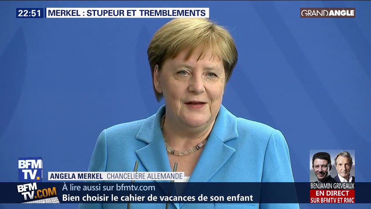 GRAND ANGLE - Pour la troisième fois en trois semaines, Angela Merkel a été prise d'une crise de tremblements en public