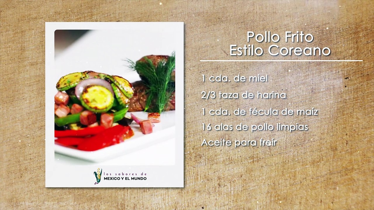 Pollo Frito Estilo Coreano