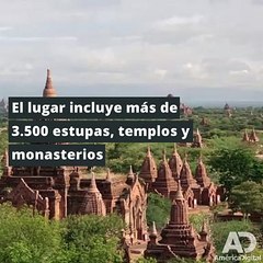 Bagan, la antigua ciudad considerada Patrimonio de la Humanidad por la Unesco