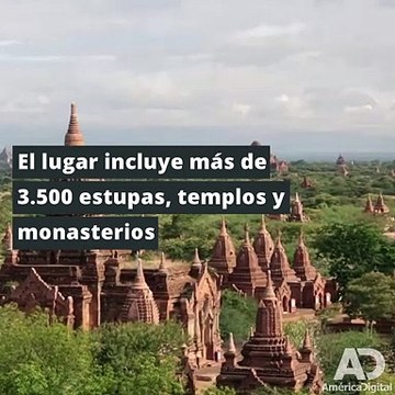 Bagan, la antigua ciudad considerada Patrimonio de la Humanidad por la Unesco