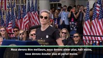 Le discours de Megan Rapinoe devant la foule