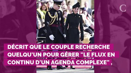 Kate Middleton et le prince William recherchent une personne p...