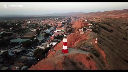 Stunning drone footage shows off panoramic views of Peru