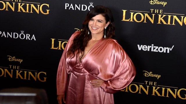 Gina Carano The Lion King' World Premiere Red Carpet