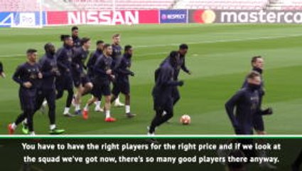 Man United are still in the market - Solskjaer