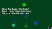 About For Books  The Digital Revolution in HIgher Education: The How   Why the Internet of