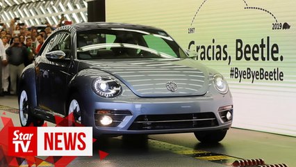 Bye bye, VW Beetle
