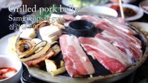 Grilled Pork Belly (Samgyeopsal-gui- 삼겹살구이)