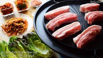 How to Make and Eat Samgyeopsal 삼겹살 サムギョプサル - My Easy Authentic Korean BBQ Recipe