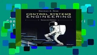 Any Format For Kindle  Control Systems Engineering by Norman S. Nise