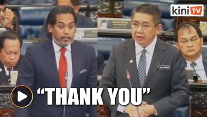 Minister thanks Khairy for asking a relevant question