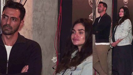 Arjun Rampal enjoys music launch event with pregnant GF Gabriella; Watch video | FilmiBeat