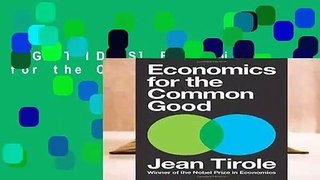 [GIFT IDEAS] Economics for the Common Good
