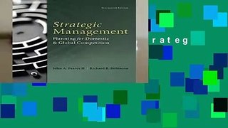 [NEW RELEASES]  Strategic Management