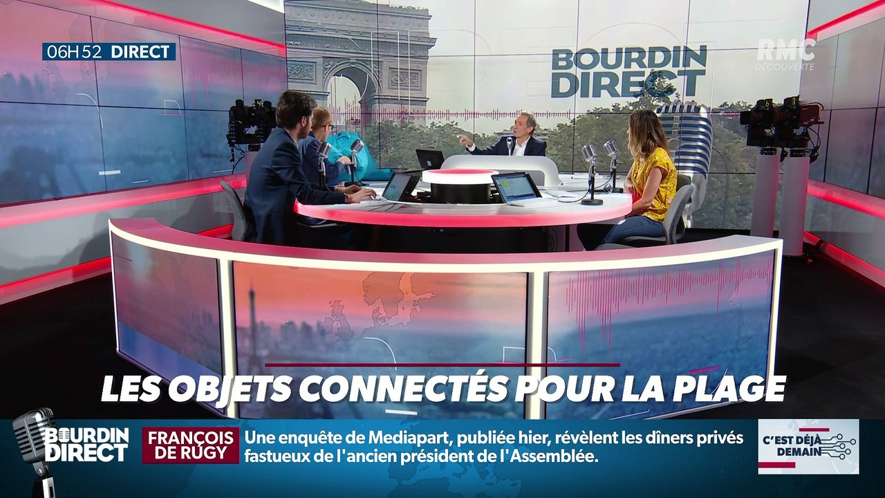 La chronique d'Anthony Morel : Les objets connectés pour la plage - 11/07