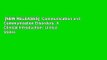 [NEW RELEASES]  Communication and Communication Disorders: A Clinical Introduction: United States