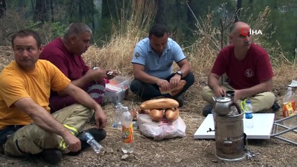 Göcek'teki yangının çevreye verdiği zarar kameraya böyle yansıdı