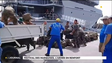 Festival des Marquises, l'armée en renfort