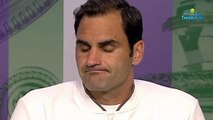 Wimbledon 2019 - Roger Federer  sur le 40e Fedal : 