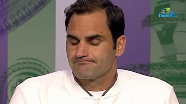 Wimbledon 2019 - Roger Federer sur le 40e Fedal : C'est cool de jouer contre Rafael Nadal