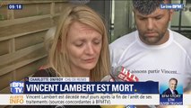 Le décès de Vincent Lambert est survenu à 8h24 ce matin, 9 jours après l'arrêt de ses traitements