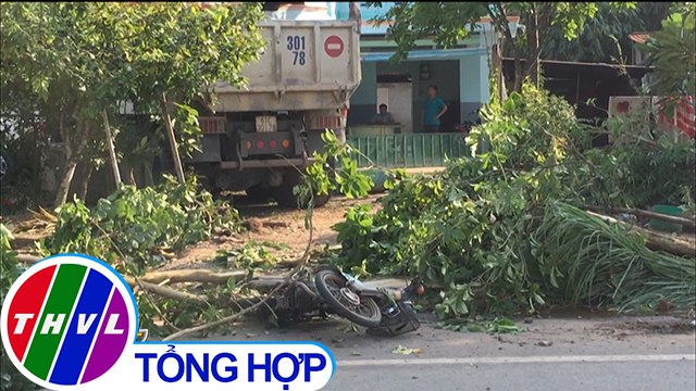 THVL | Xe ben tông xe máy rồi lao vào nhà dân, 1 người tử vong