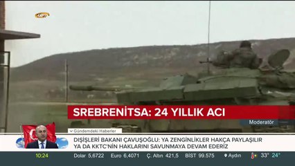 Srebrenitsa Katliamı'nın 24. yılı