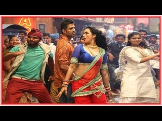 Sunil Shetty and Swetha Menon dancing for Malayalam Movie Kalimannu