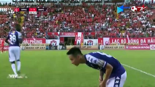 Nhìn lại màn trình diễn đáng chờ đợi của Ibou Kebe trong trận đấu với Hải Phòng | HANOI FC