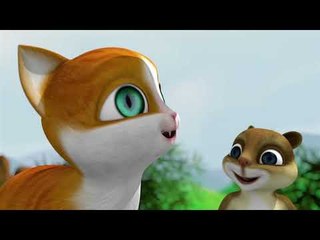 కాతు అమ్మ నాన్నల ఆట | Kaatu Amma Naanala Aata | Telugu Kids Animation