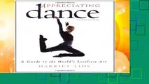 Trial New Releases  Appreciating Dance by Harriet Lihs