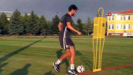 Kayserispor'un yeni transferleri idmanda