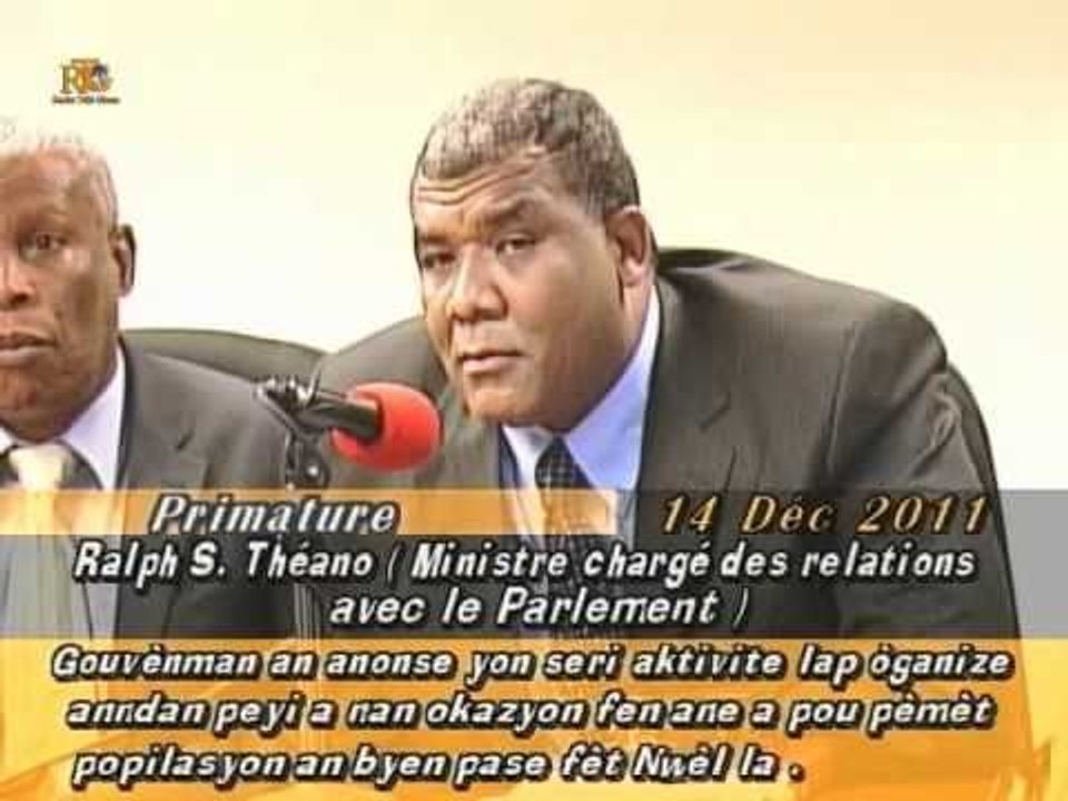 gouvènman anonse yo seri aktivite pou fèt fen  ane a.flv