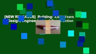 [NEW RELEASES]  Building: 3,000 Years of Design, Engineering and Construction