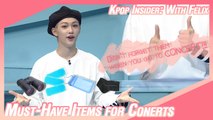 [Pops in Seoul] Must-Have Items for K-POP CONCERTS! (feat. Felix)